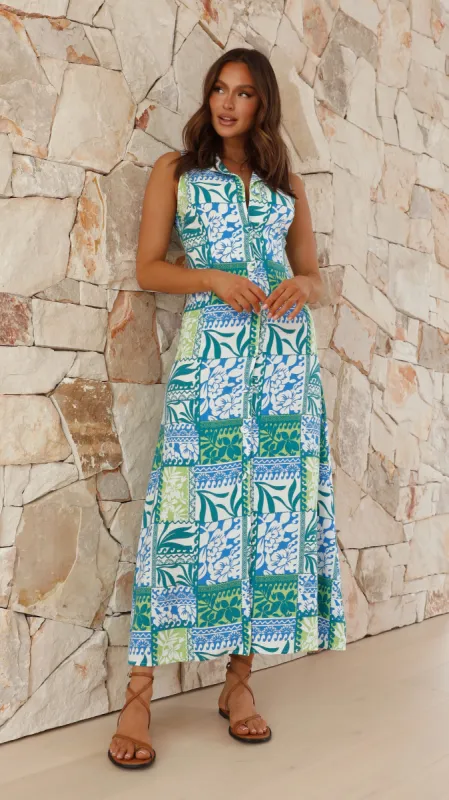 Caroline Midi Dress - San Lucas sold by Billy J