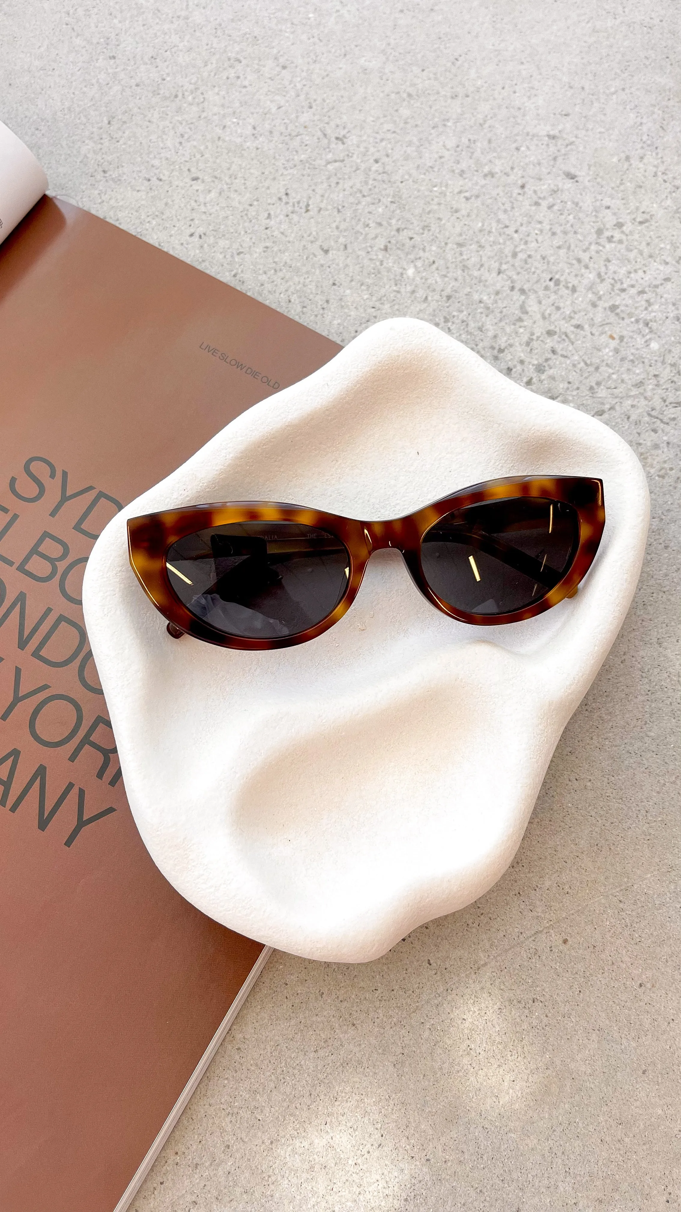 Estella Sunglasses - Hazel Tort sold by Billy J product image thumbnail 2
