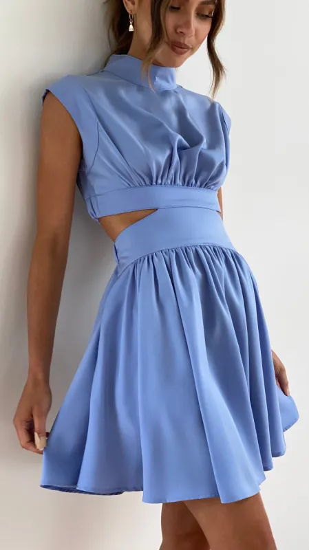 Beatrice Mini Dress - Blue sold by Billy J