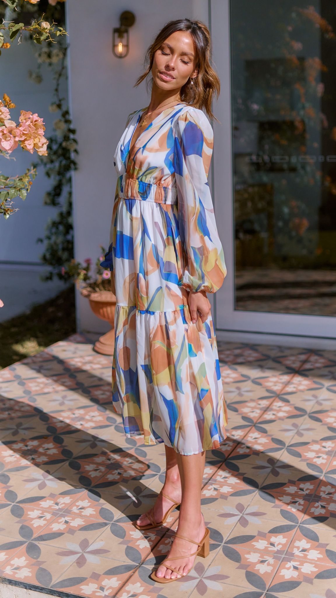 Kerri Midi Dress - Multi sold by Billy J product image thumbnail 3