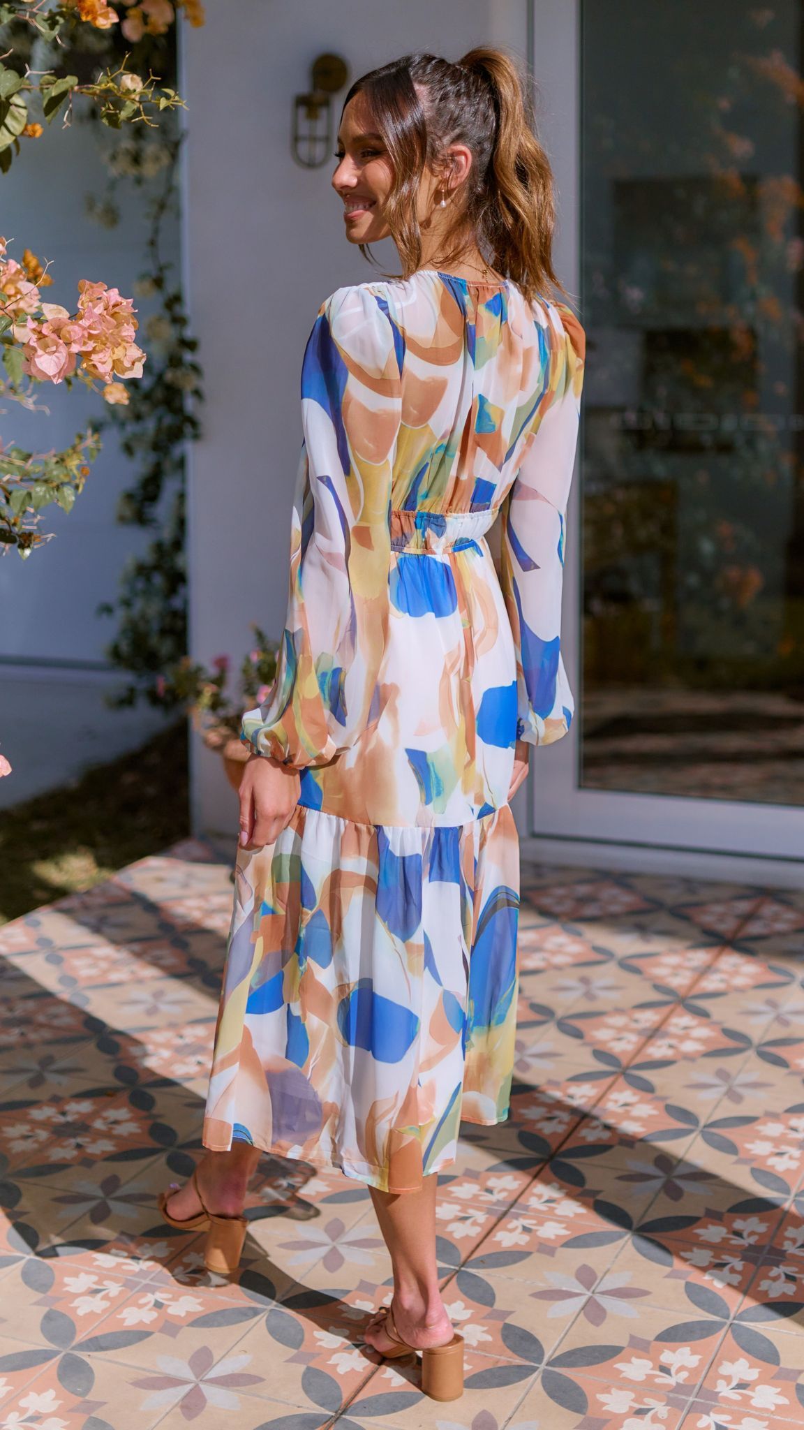 Kerri Midi Dress - Multi sold by Billy J product image thumbnail 2