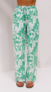 Amilia Pants - Azore Print sold by Billy J