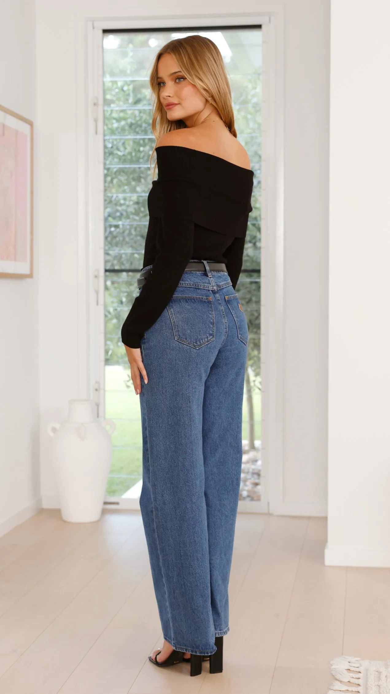 Reflexion Knit Top - Black sold by Billy J product image thumbnail 2