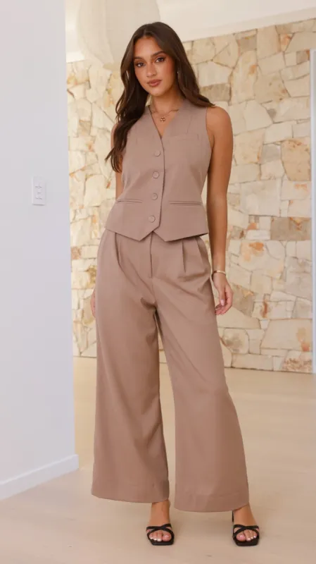 Leya Pants - Mocha sold by Billy J