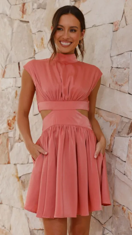 Beatrice Mini Dress - Desert sold by Billy J