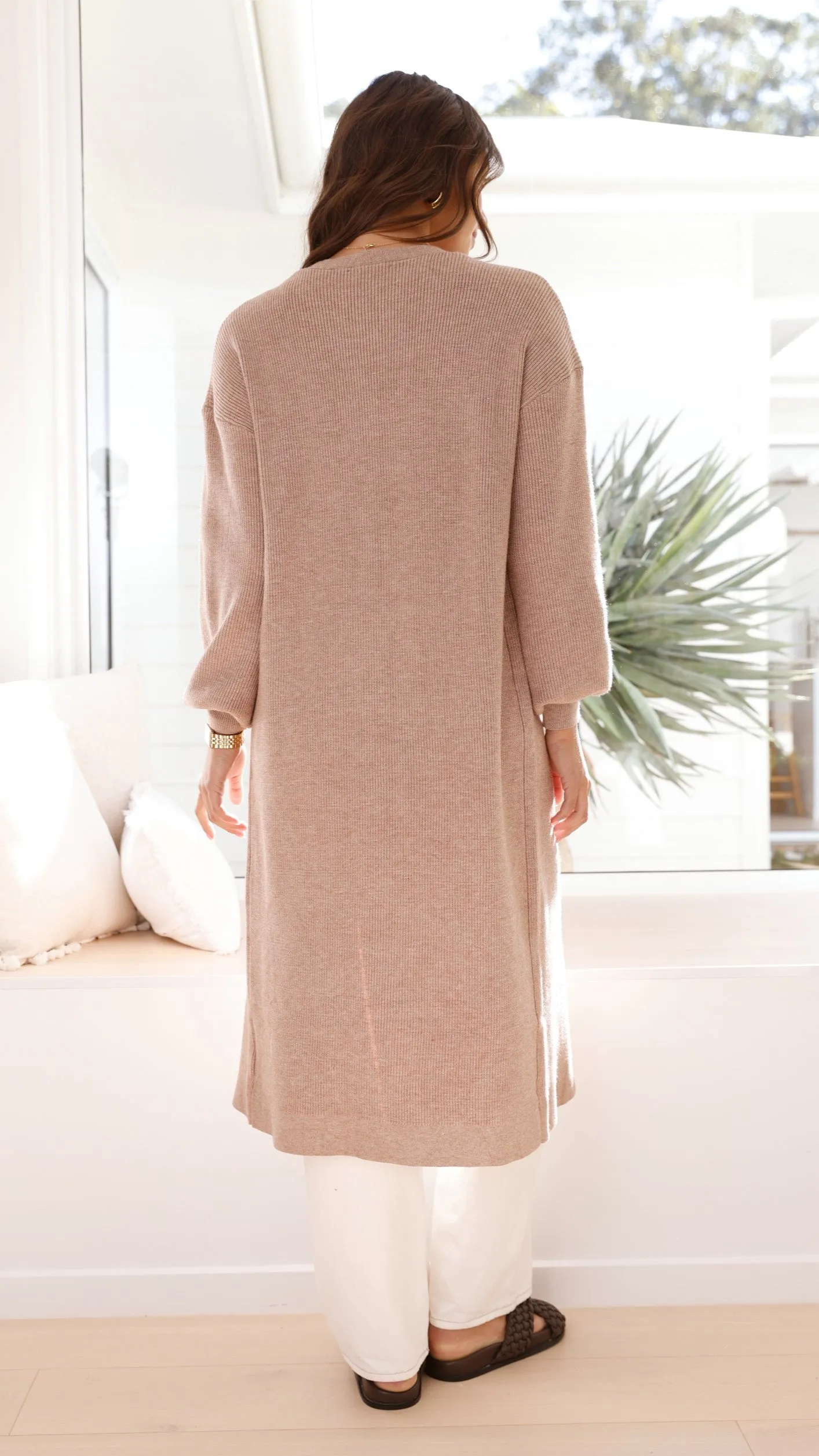 Lola Cardigan - Mocha sold by Billy J product image thumbnail 2