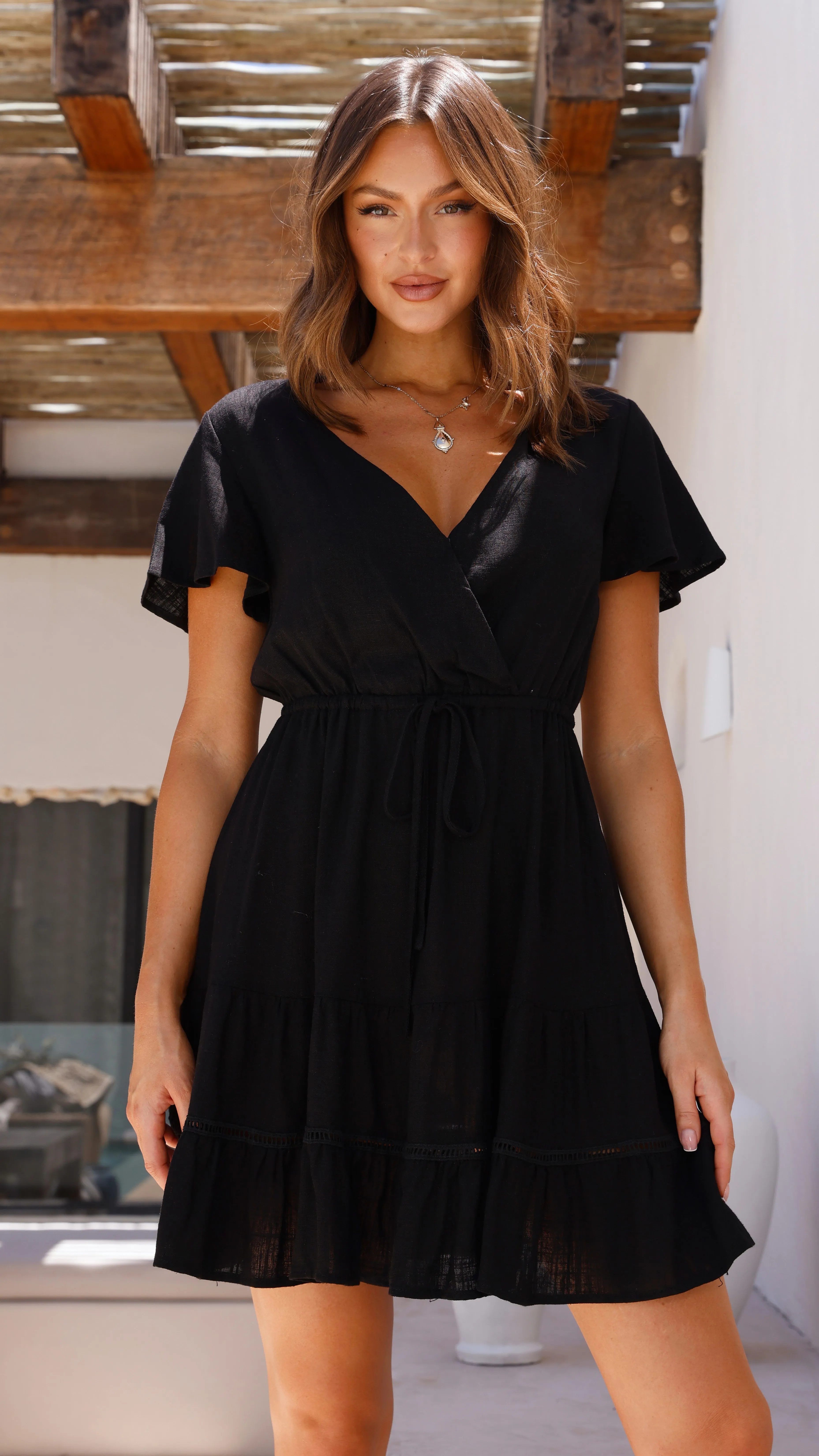 Sadelle Mini Dress - Black sold by Billy J