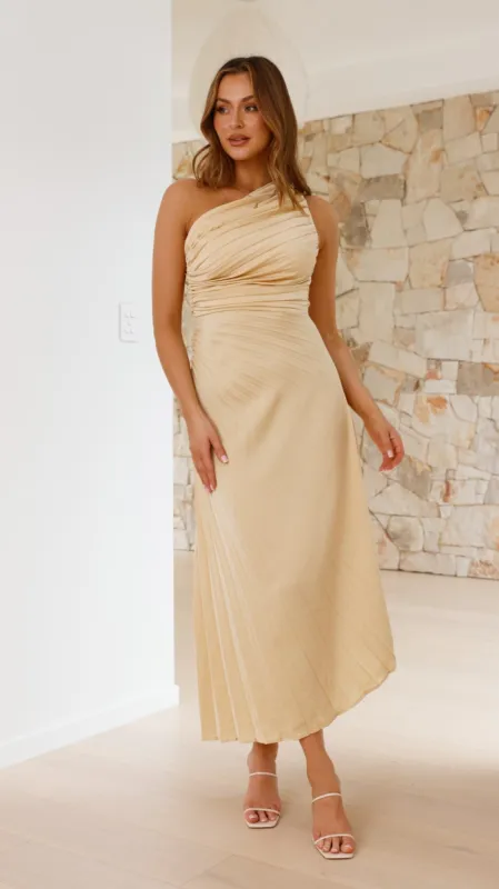 Marissa Maxi Dress - Yellow sold by Billy J