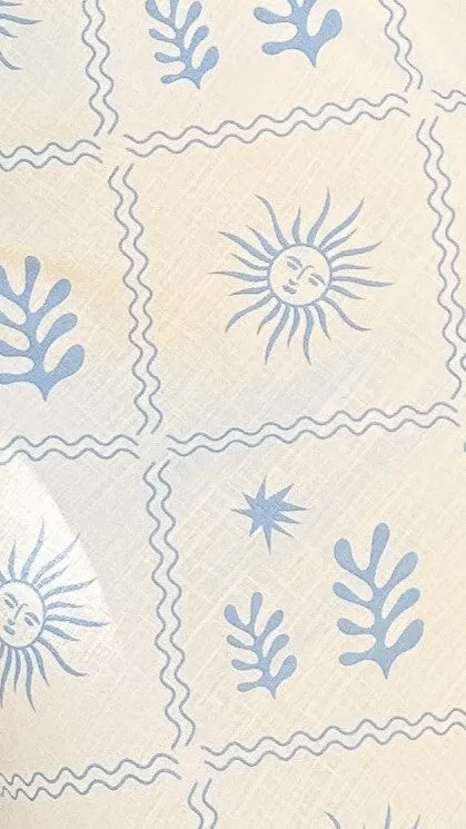 Piper Shirt Dress - Beige / Blue Sun sold by Billy J product image thumbnail 4