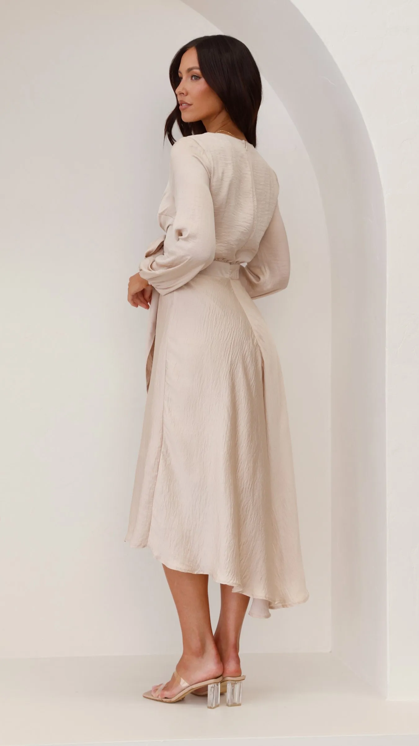 Starry Nights Dress - Champagne sold by Billy J product image thumbnail 2