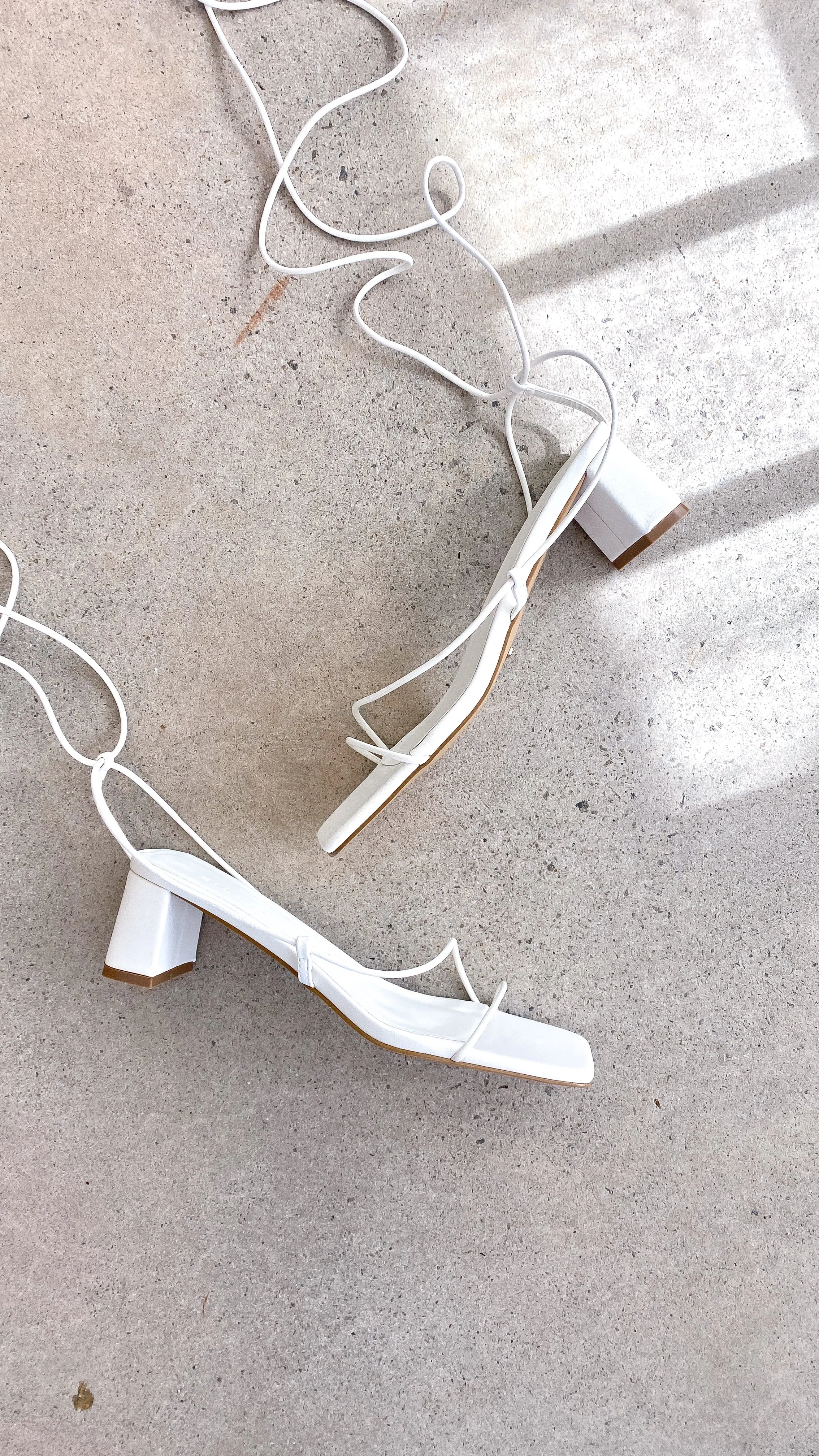 Anissa Heel - White sold by Billy J product image thumbnail 3