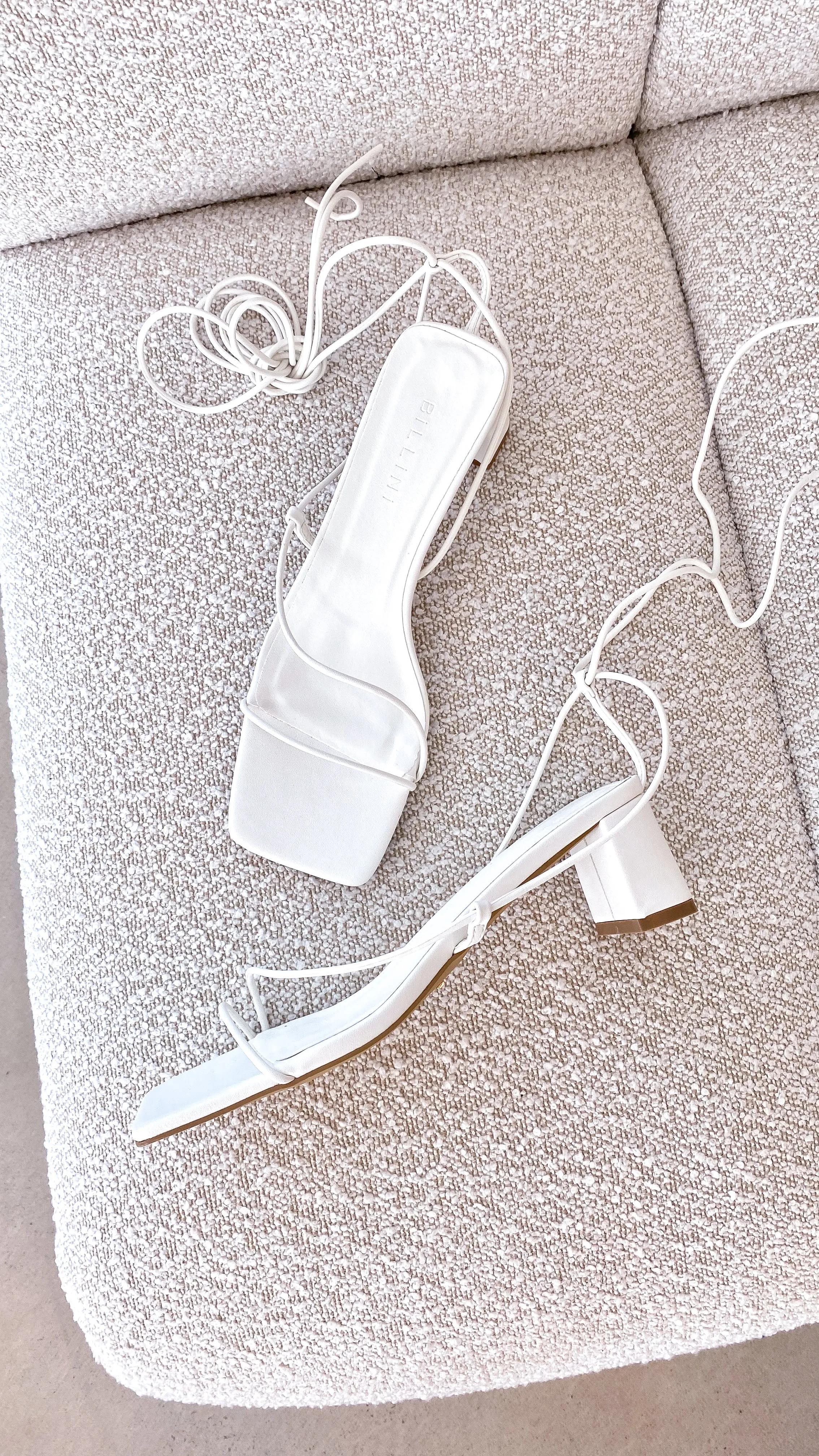 Anissa Heel - White sold by Billy J