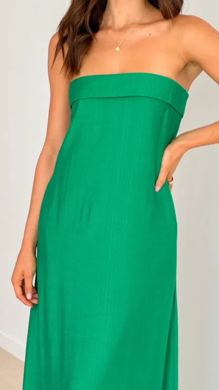 Saphira Maxi Dress - Green sold by Billy J