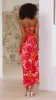 Miya Maxi Dress - Pink/Red Floral sold by Billy J