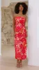 Miya Maxi Dress - Pink/Red Floral sold by Billy J