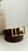 Jabilo Belt - Brown / Gold sold by Billy J