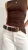 Jabilo Belt - Brown / Gold sold by Billy J