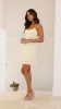 Margie Mini Dress - Yellow sold by Billy J