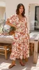 Petal Midi Dress - Tan/White sold by Billy J