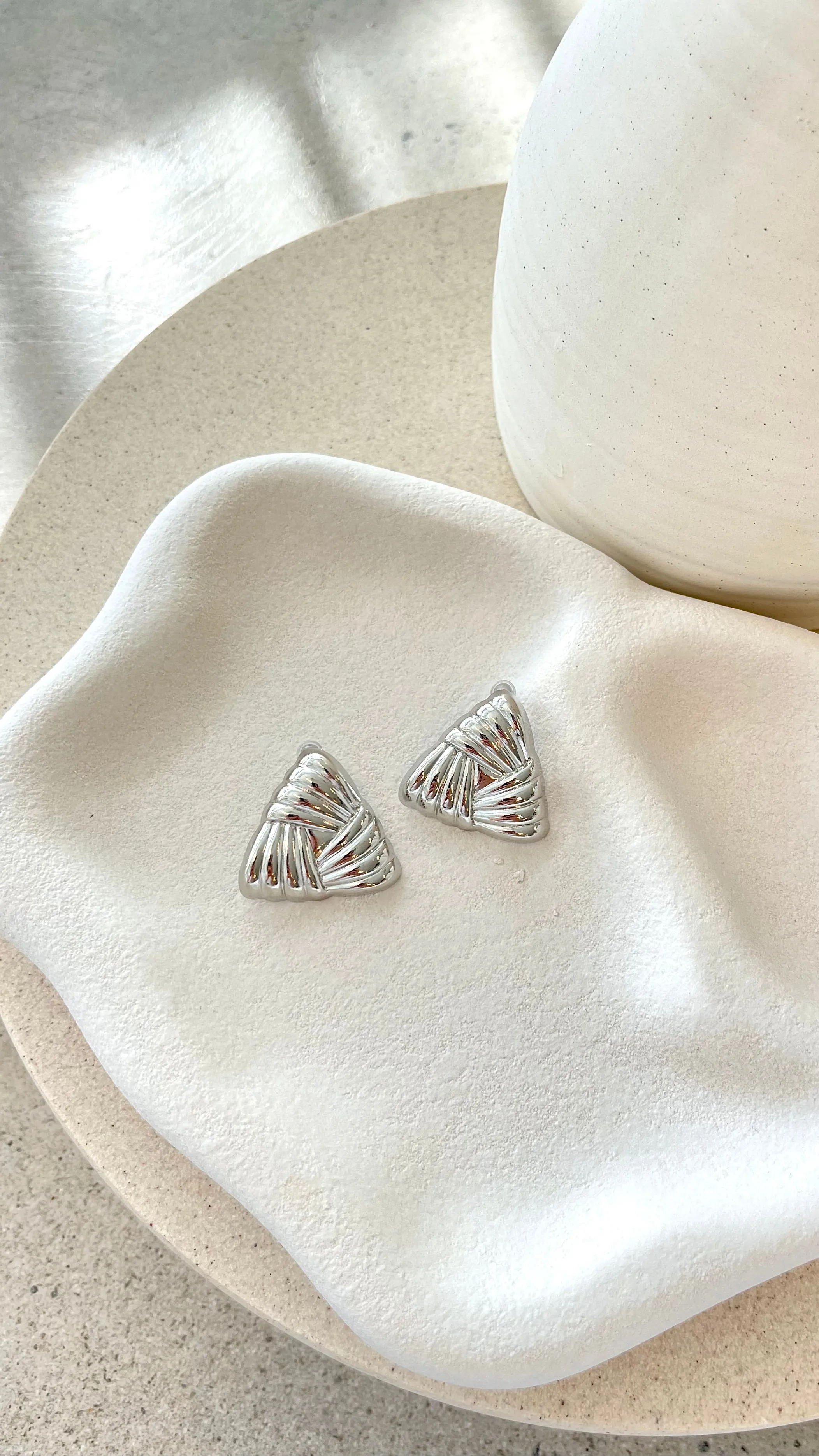 Madalena Earrings - Silver sold by Billy J product image thumbnail 3