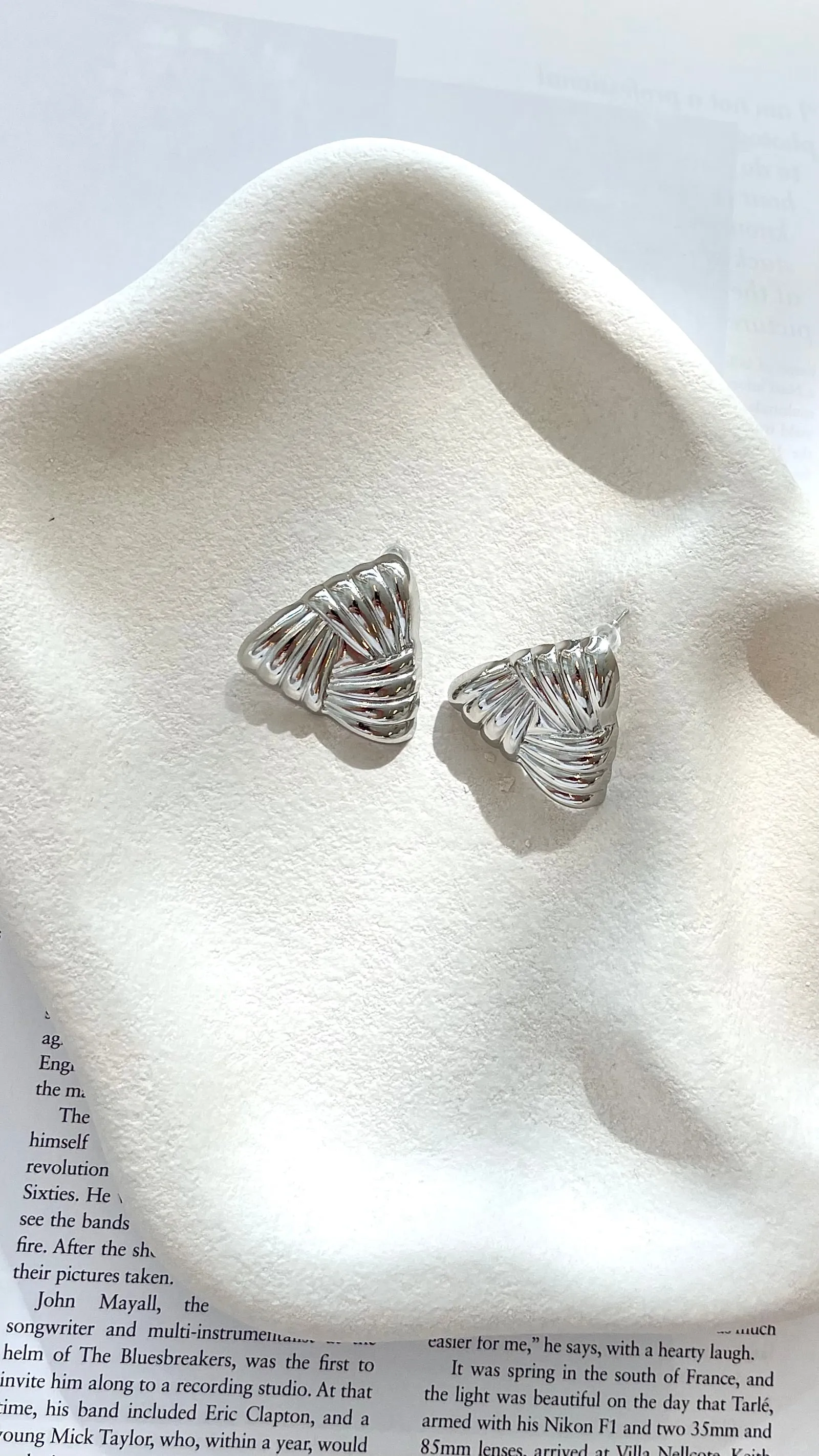 Madalena Earrings - Silver sold by Billy J product image thumbnail 4