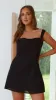 Nadalia Mini Dress - Black sold by Billy J
