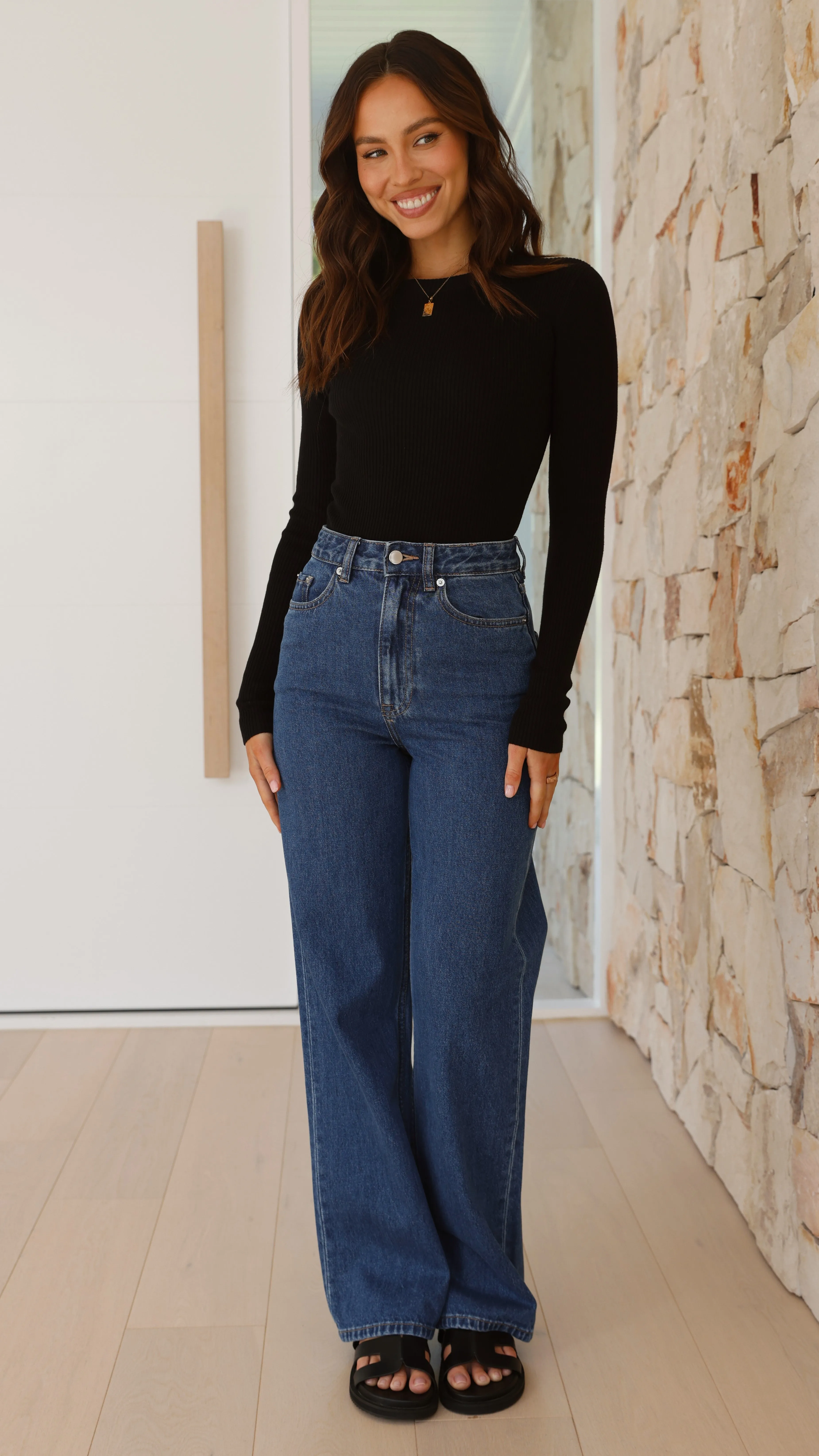 Organic Relaxed Leg Jean - Vintage Blue sold by Billy J product image thumbnail 5