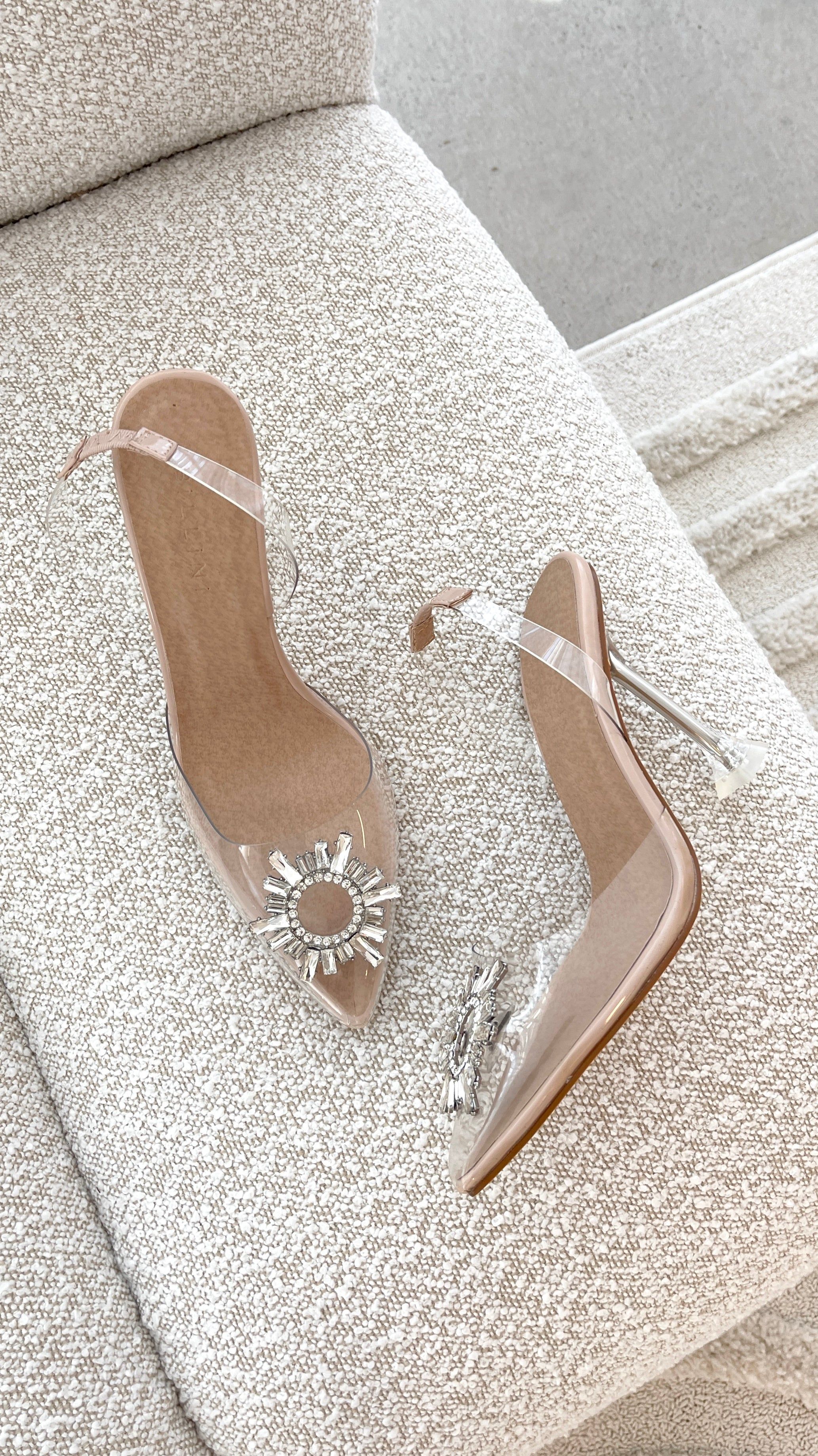 Francesca Heel - Nude Patent sold by Billy J product image thumbnail 3