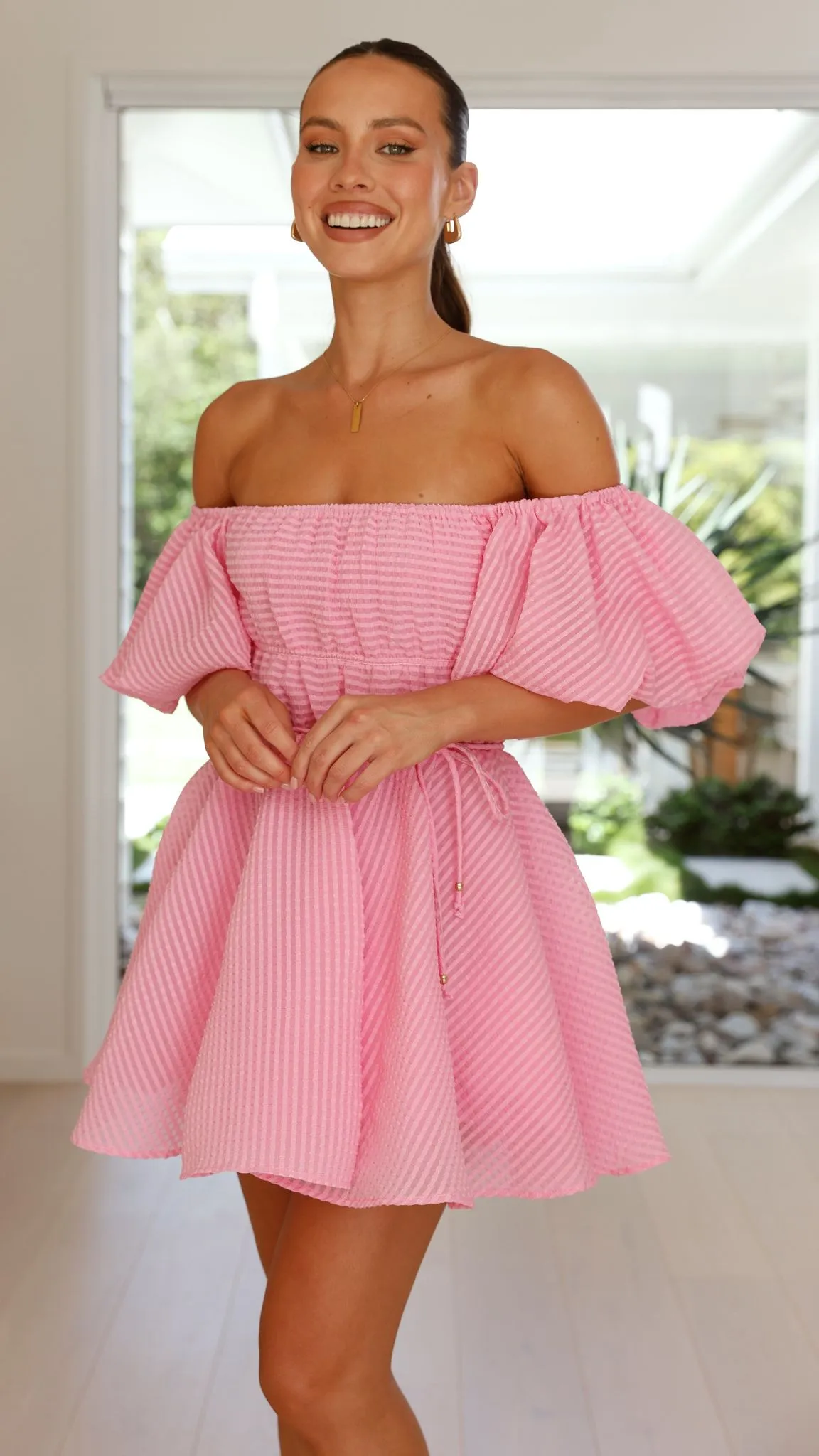 Baki Mini Dress - Pink sold by Billy J product image thumbnail 4