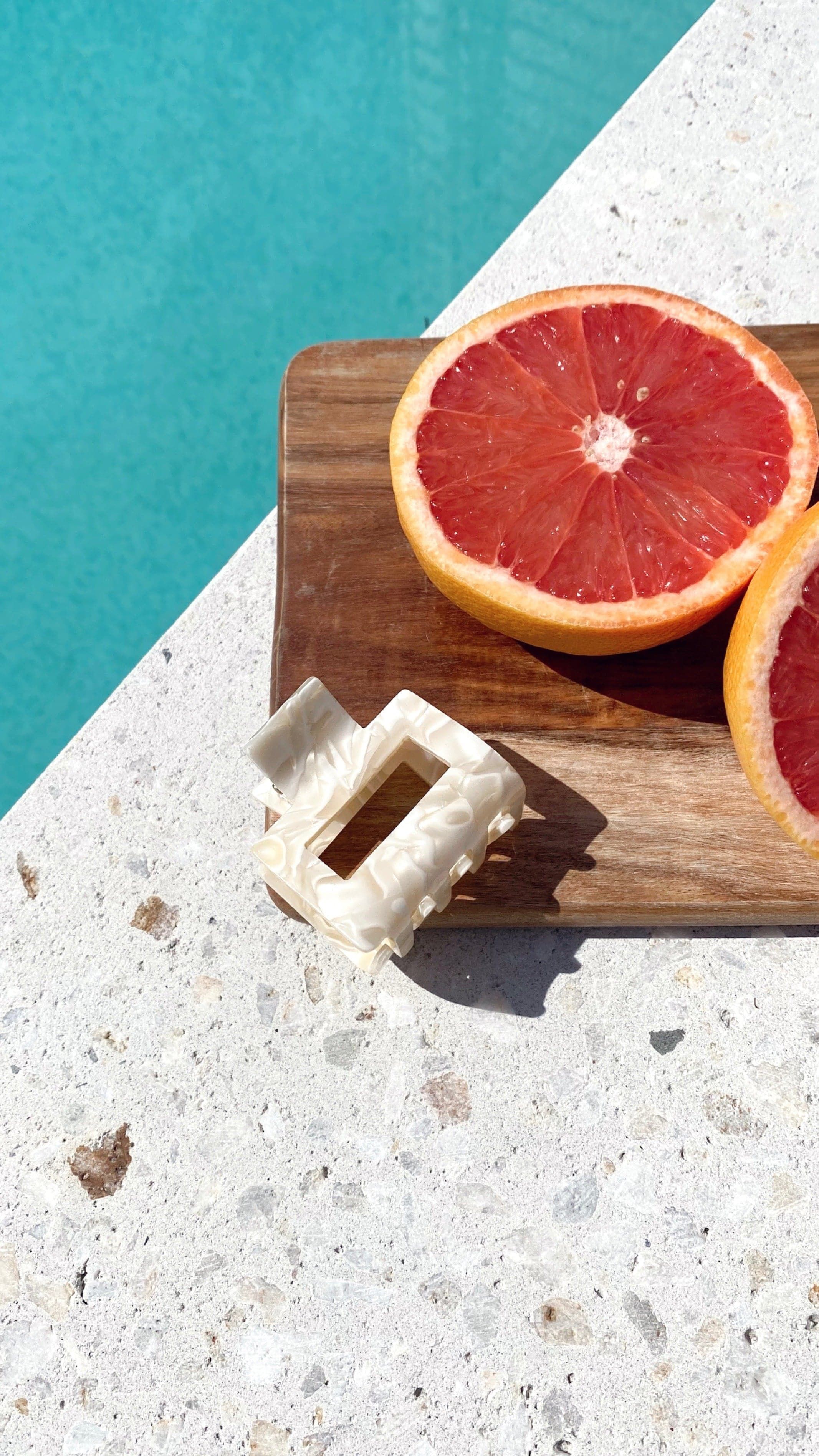 Anabelle Claw Clip - Cream sold by Billy J product image thumbnail 4