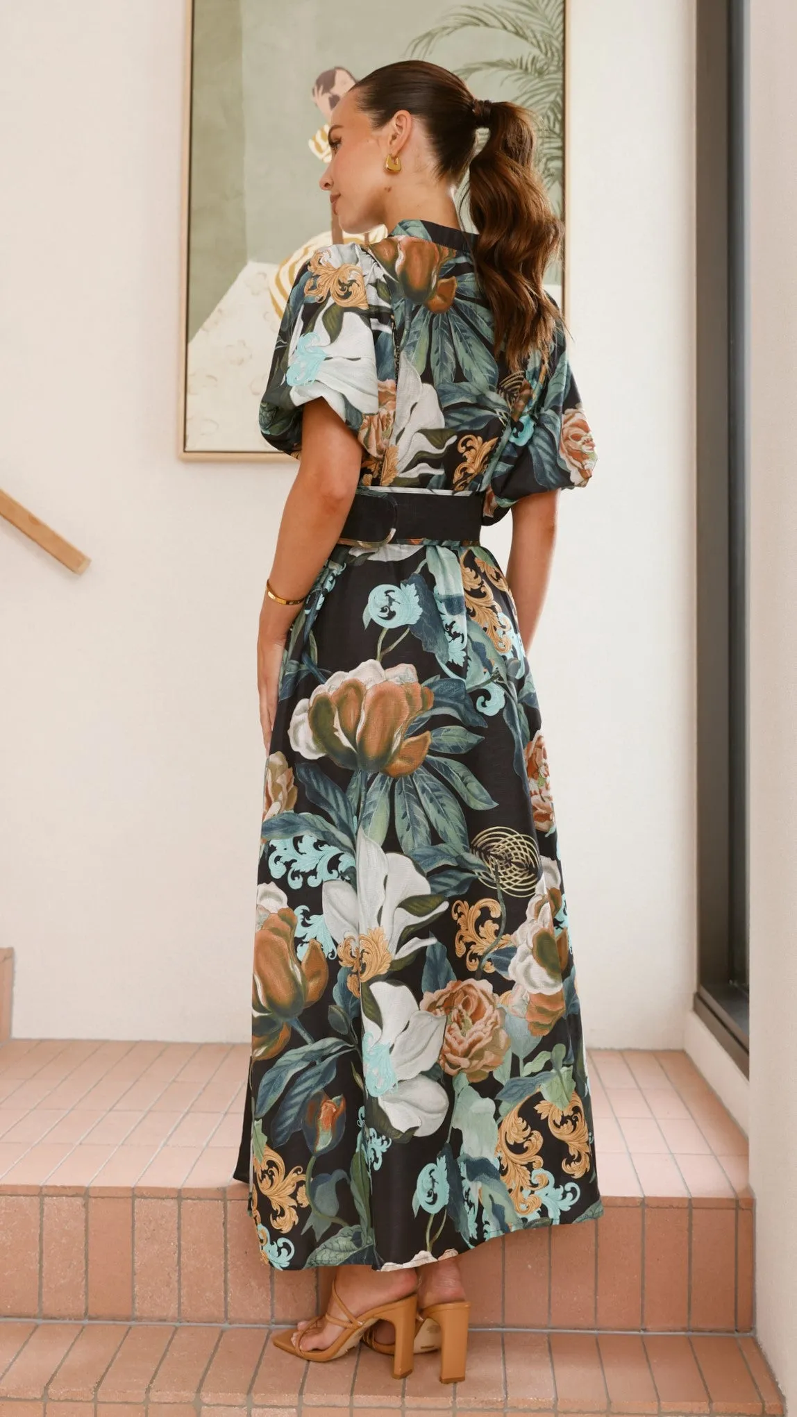 Hedley Maxi Dress - Noir sold by Billy J product image thumbnail 2