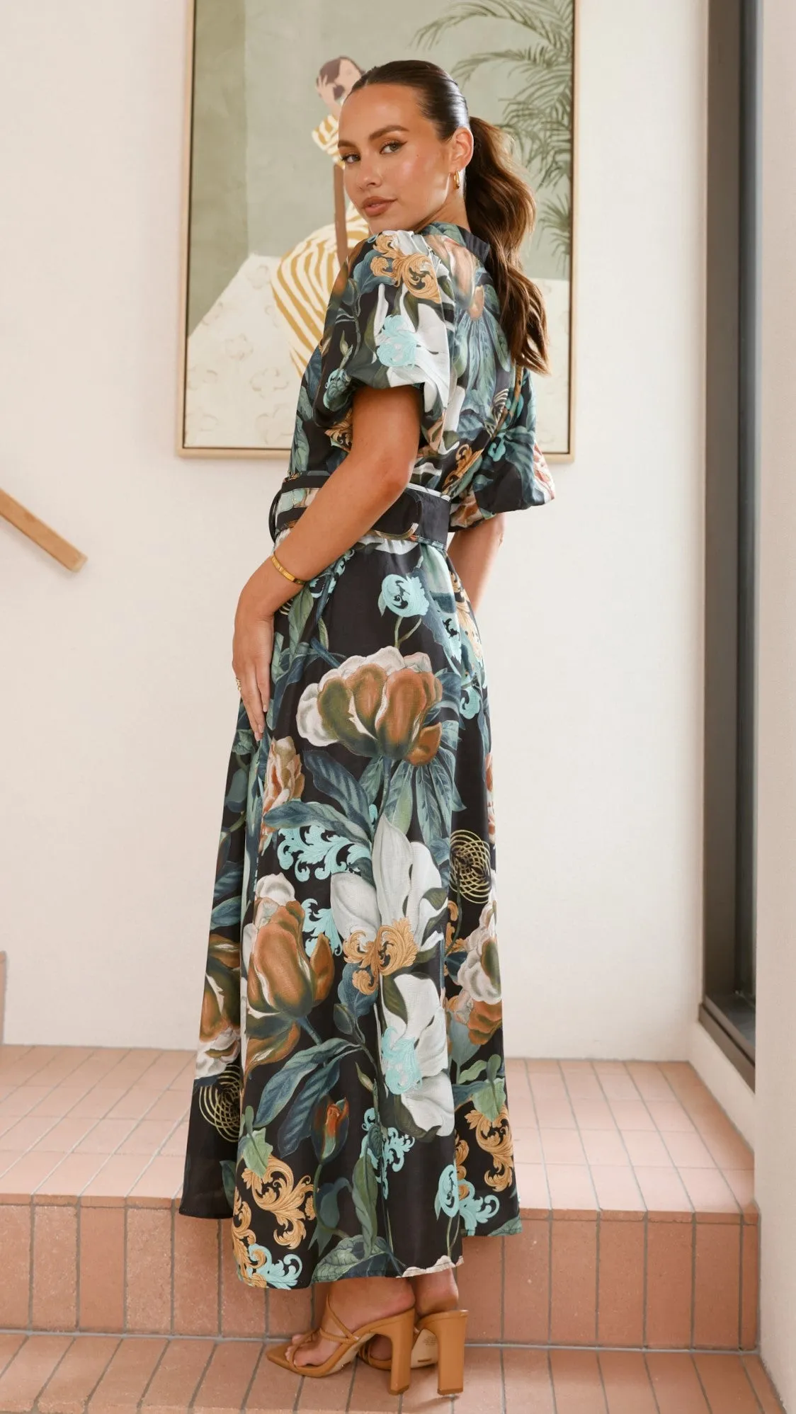 Hedley Maxi Dress - Noir sold by Billy J product image thumbnail 5