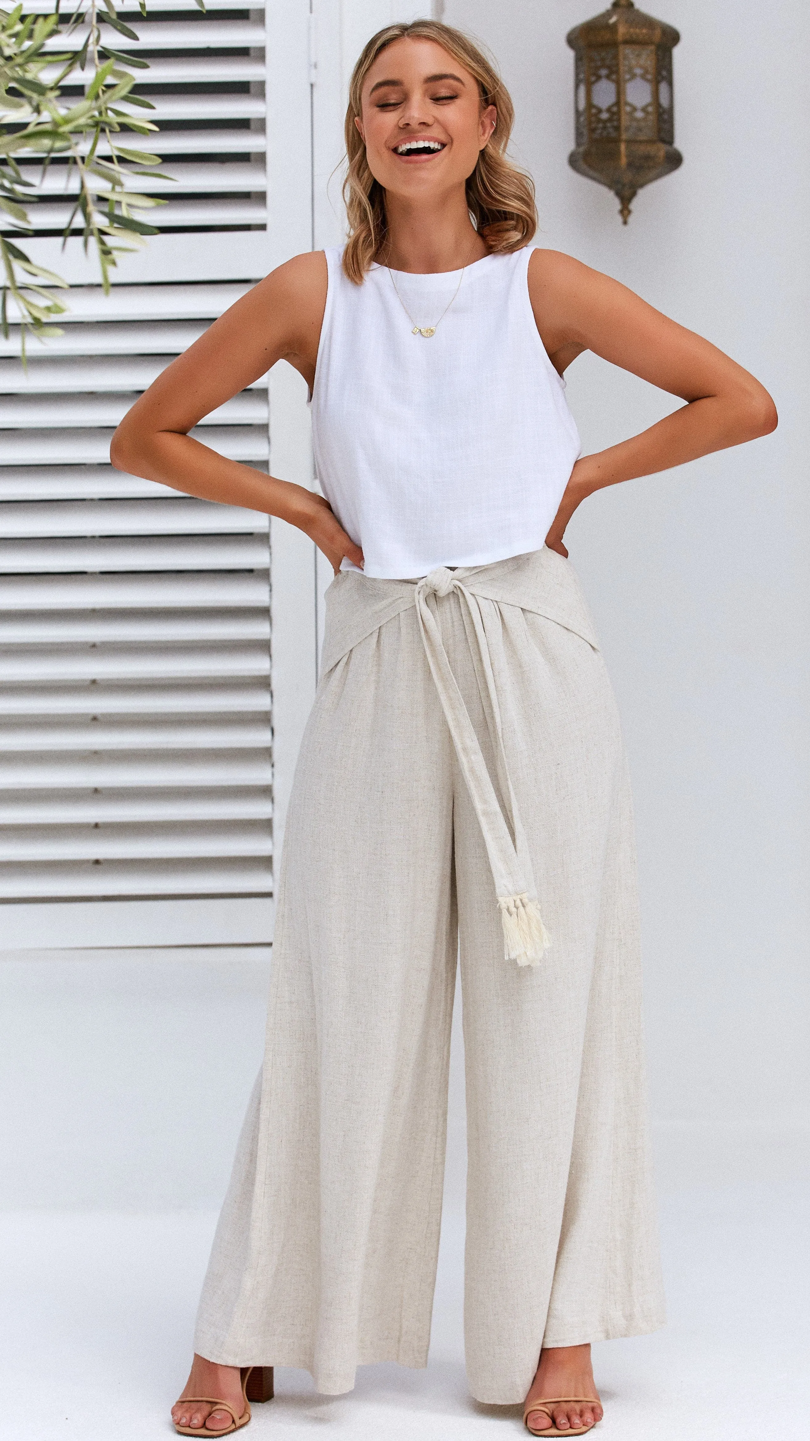 Persephone Crop Top - White sold by Billy J product image thumbnail 2