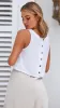 Persephone Crop Top - White sold by Billy J