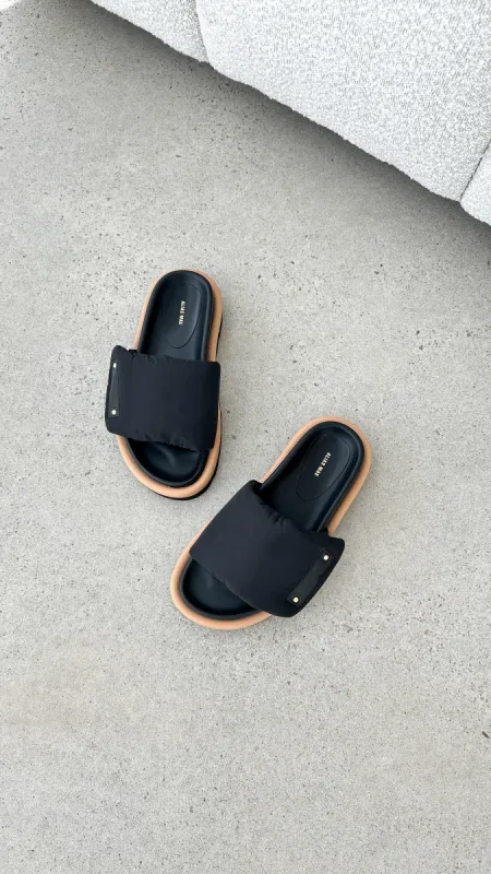 Saige Slide - Black sold by Billy J