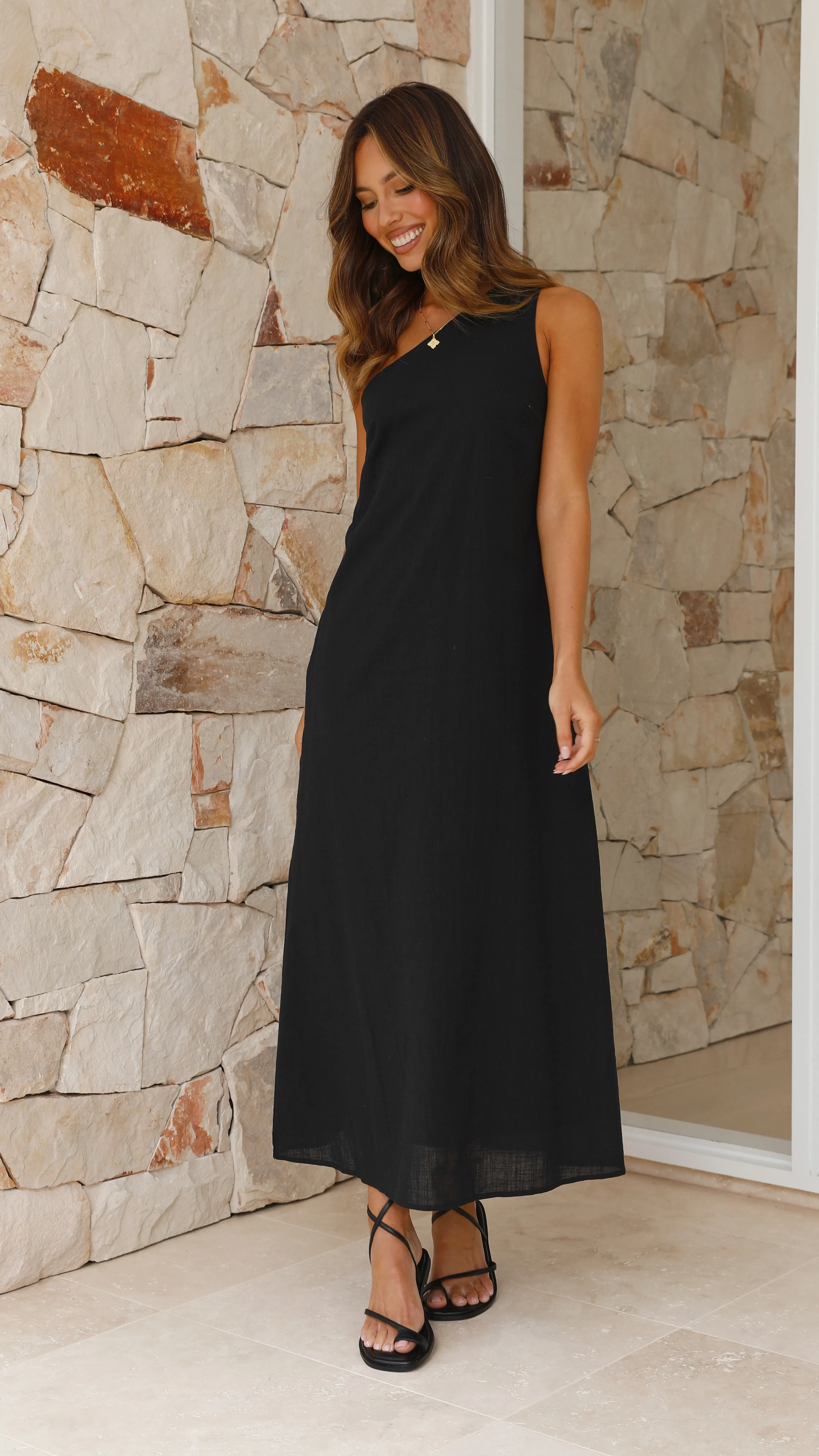 Stormi Maxi Dress - Black sold by Billy J product image thumbnail 5