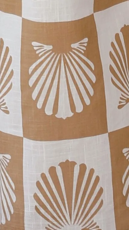 Harriette Scarf Top and Pants Set - Tan Shell sold by Billy J product image thumbnail 5