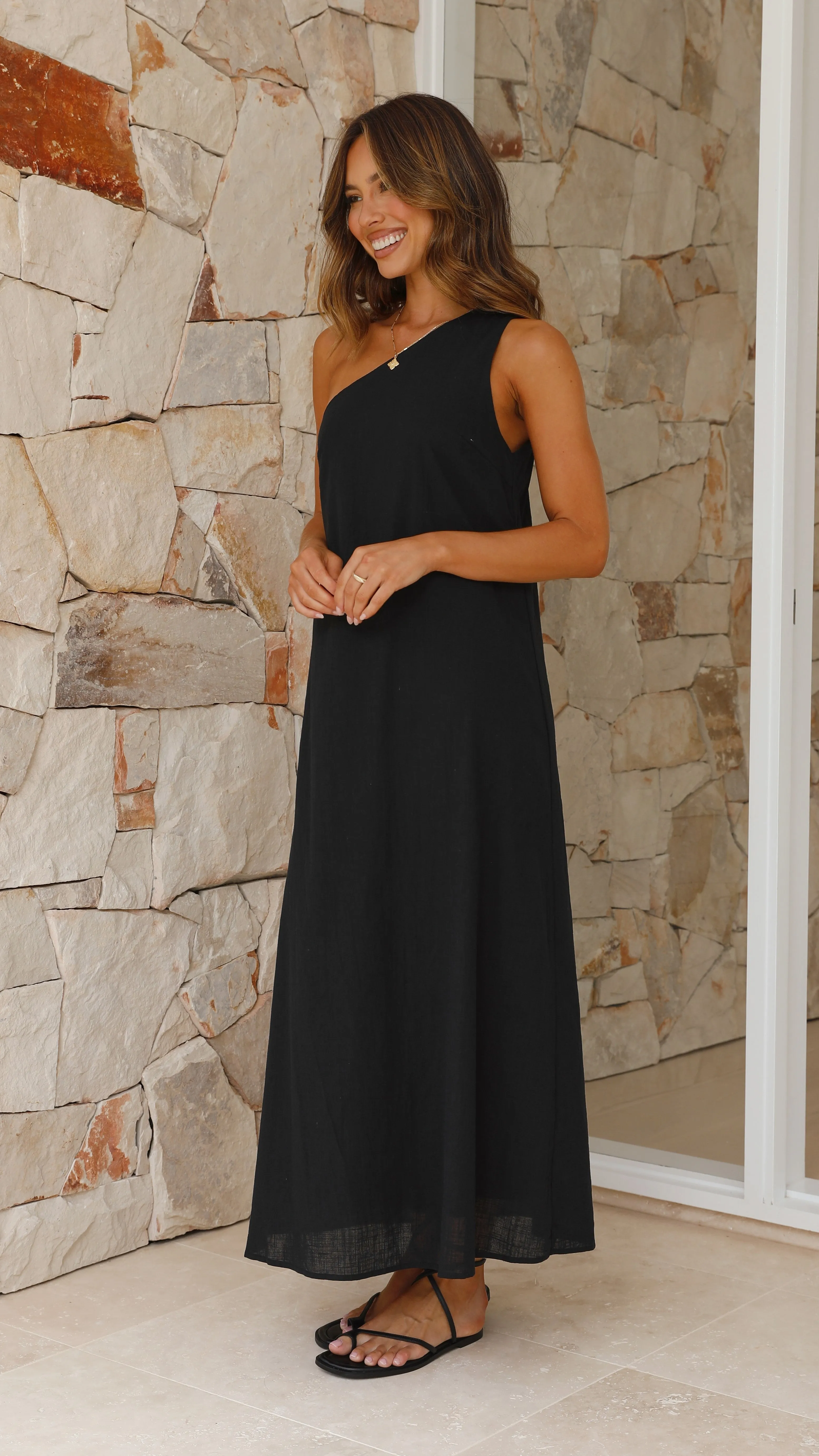 Stormi Maxi Dress - Black sold by Billy J product image thumbnail 4