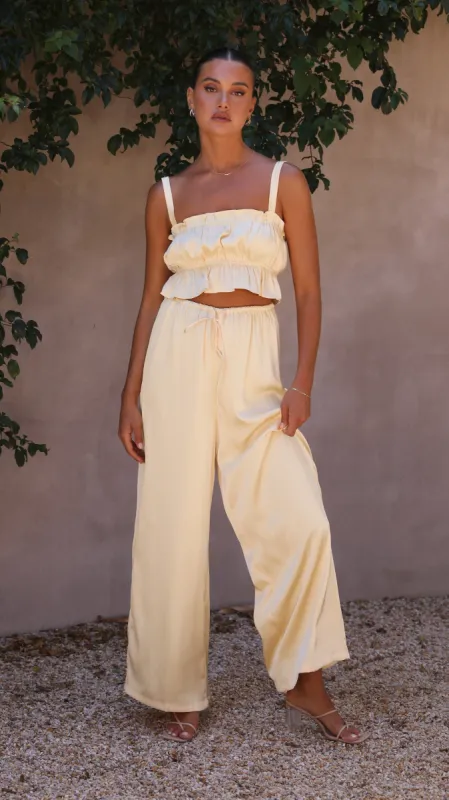 Zuri Pants - Yellow sold by Billy J