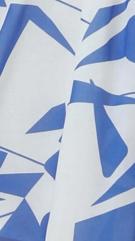 Venice Mini Dress - Blue/White sold by Billy J product image thumbnail 5