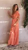 Marilyn Maxi Dress - Tangerine sold by Billy J