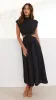 Maddison Midi Dress - Black sold by Billy J