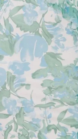 Debbie Midi Dress - Green/Blue Floral sold by Billy J product image thumbnail 3