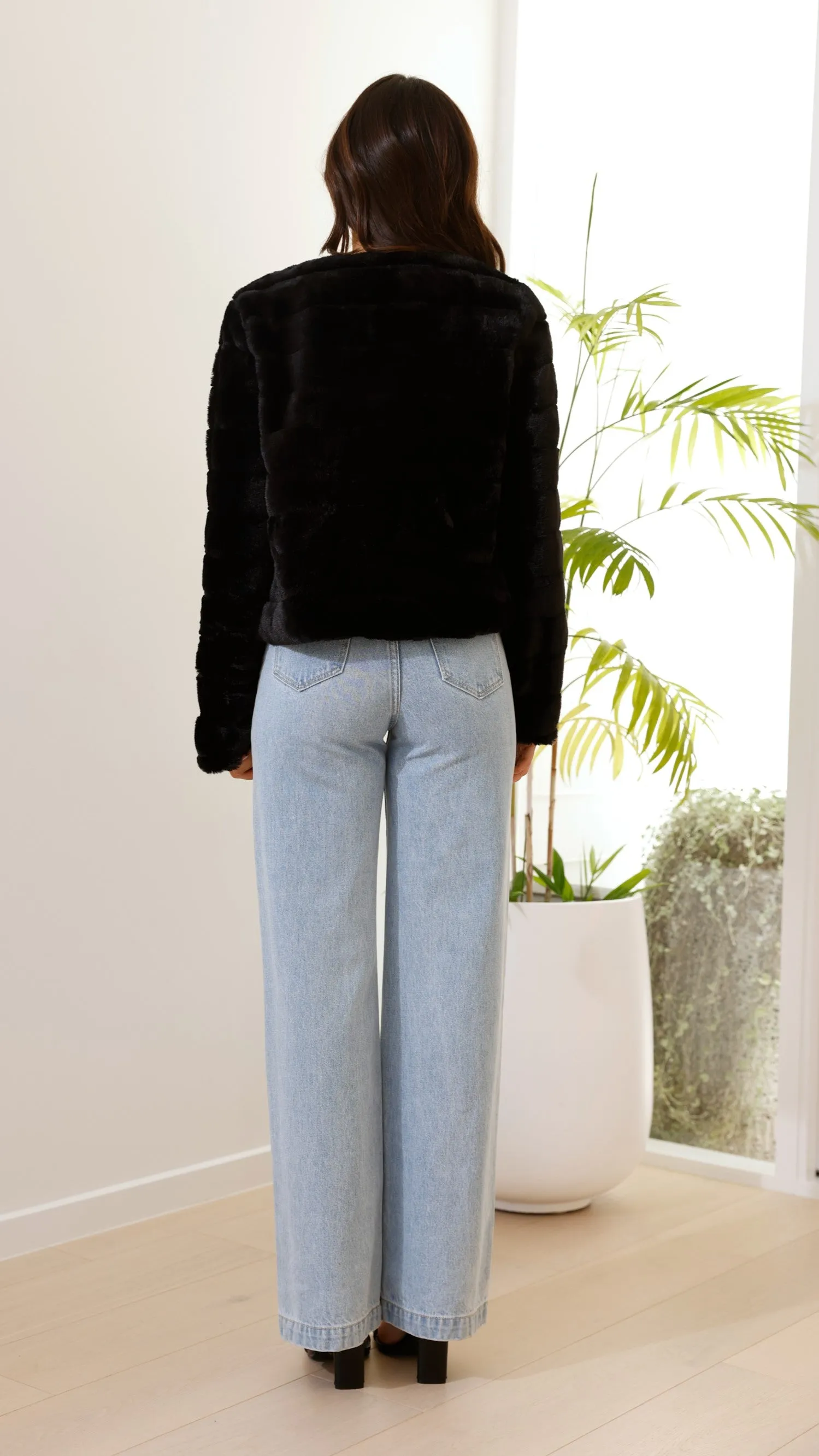 Tully Crop Jacket - Black sold by Billy J product image thumbnail 2