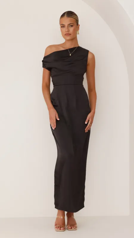 Harlowe Maxi Dress - Black sold by Billy J