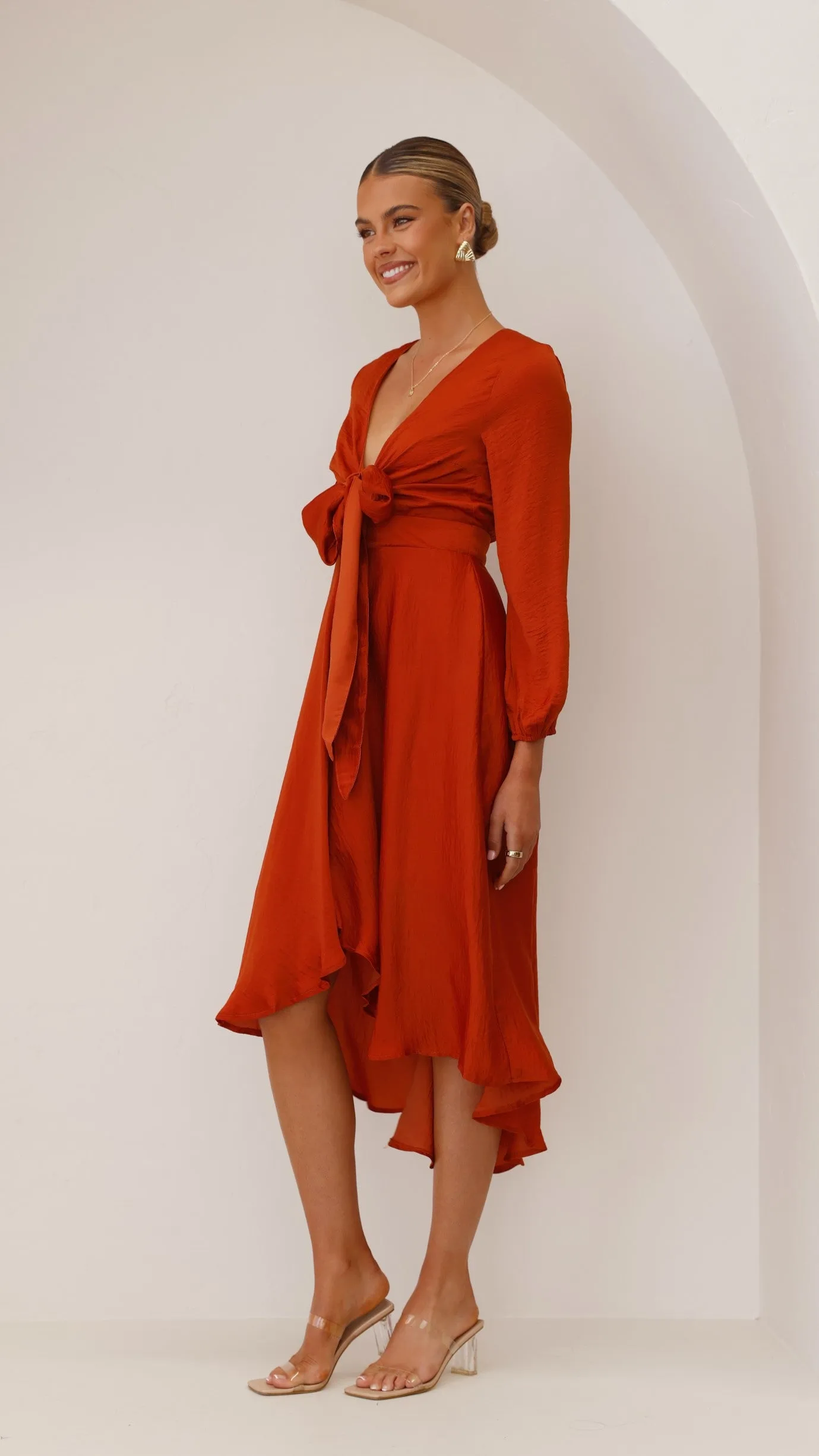 Starry Nights Dress - Rust sold by Billy J product image thumbnail 2