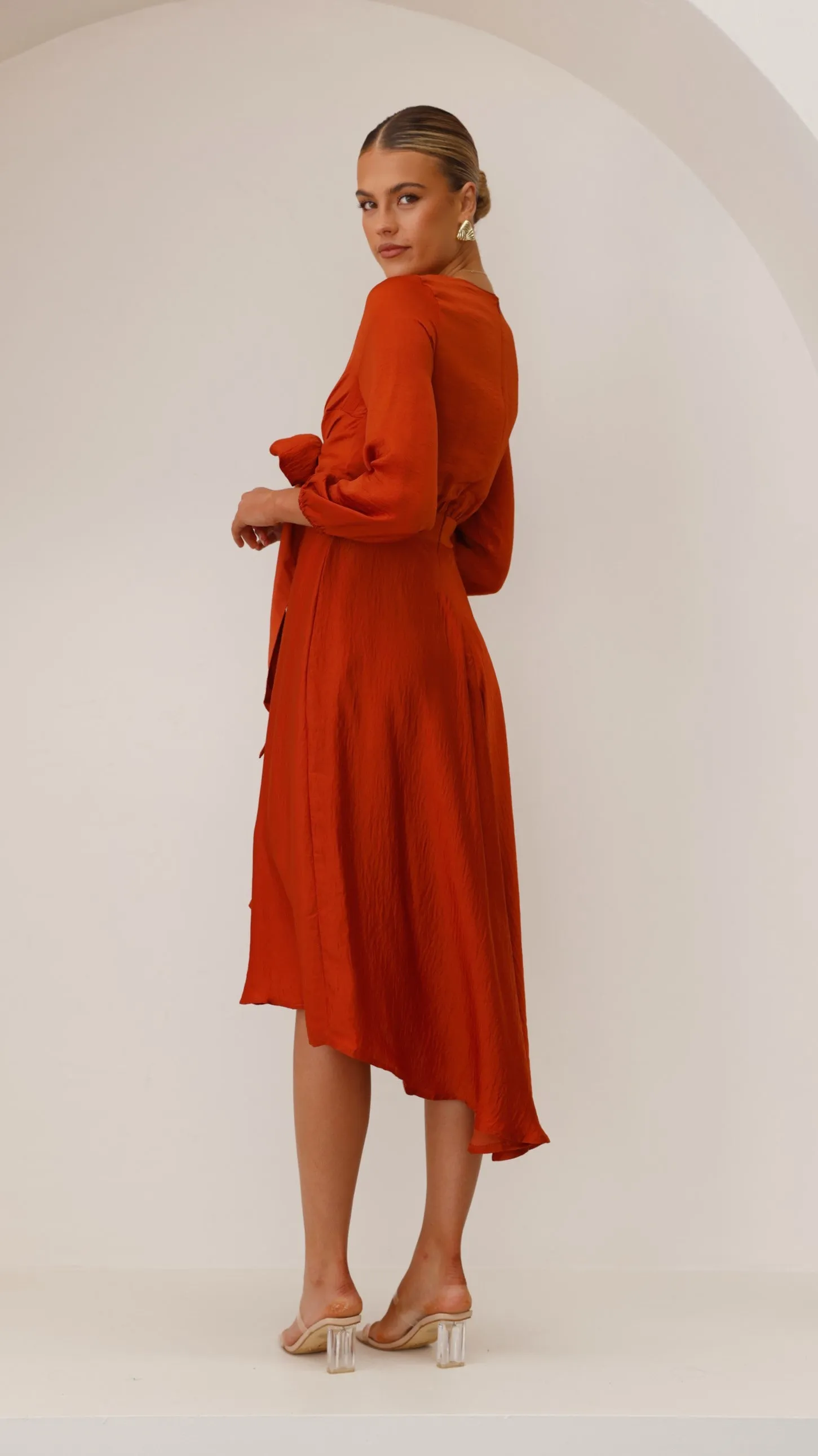 Starry Nights Dress - Rust sold by Billy J product image thumbnail 3