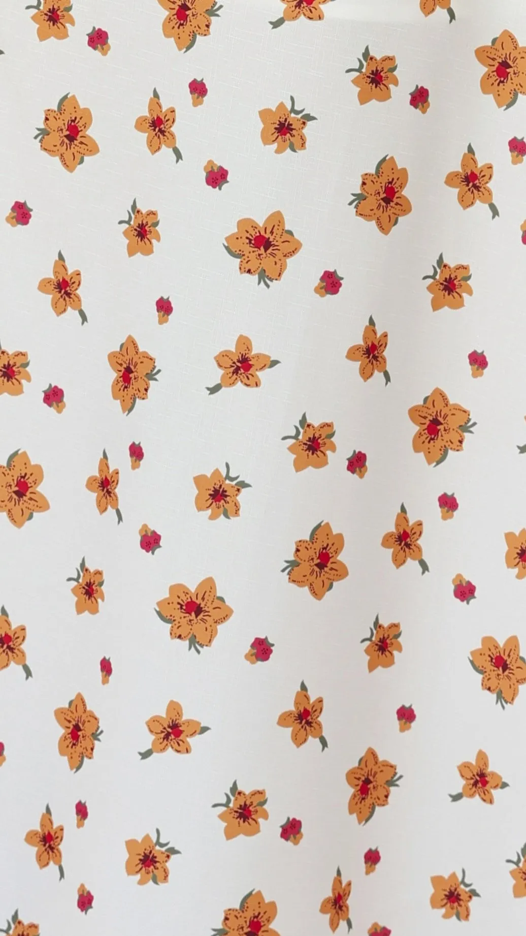 Hallie Maxi Skirt - Orange Floral sold by Billy J product image thumbnail 5