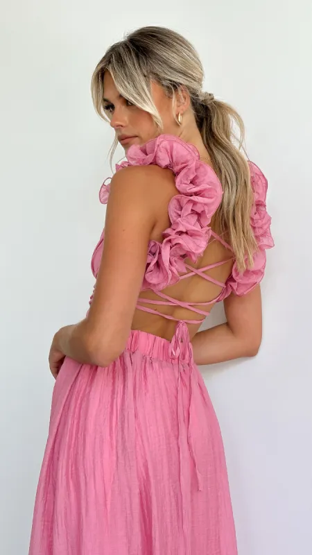 Cadell Maxi Dress - Pink sold by Billy J
