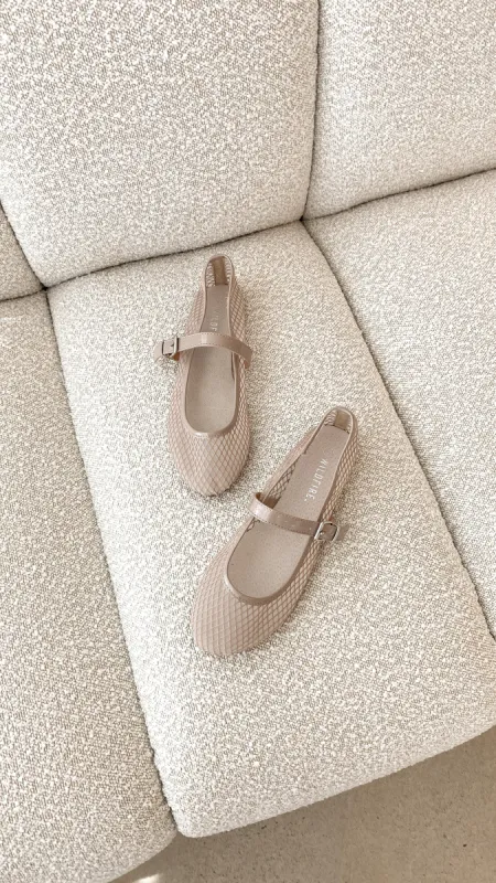 Andesine Ballet Flat - Natural sold by Billy J